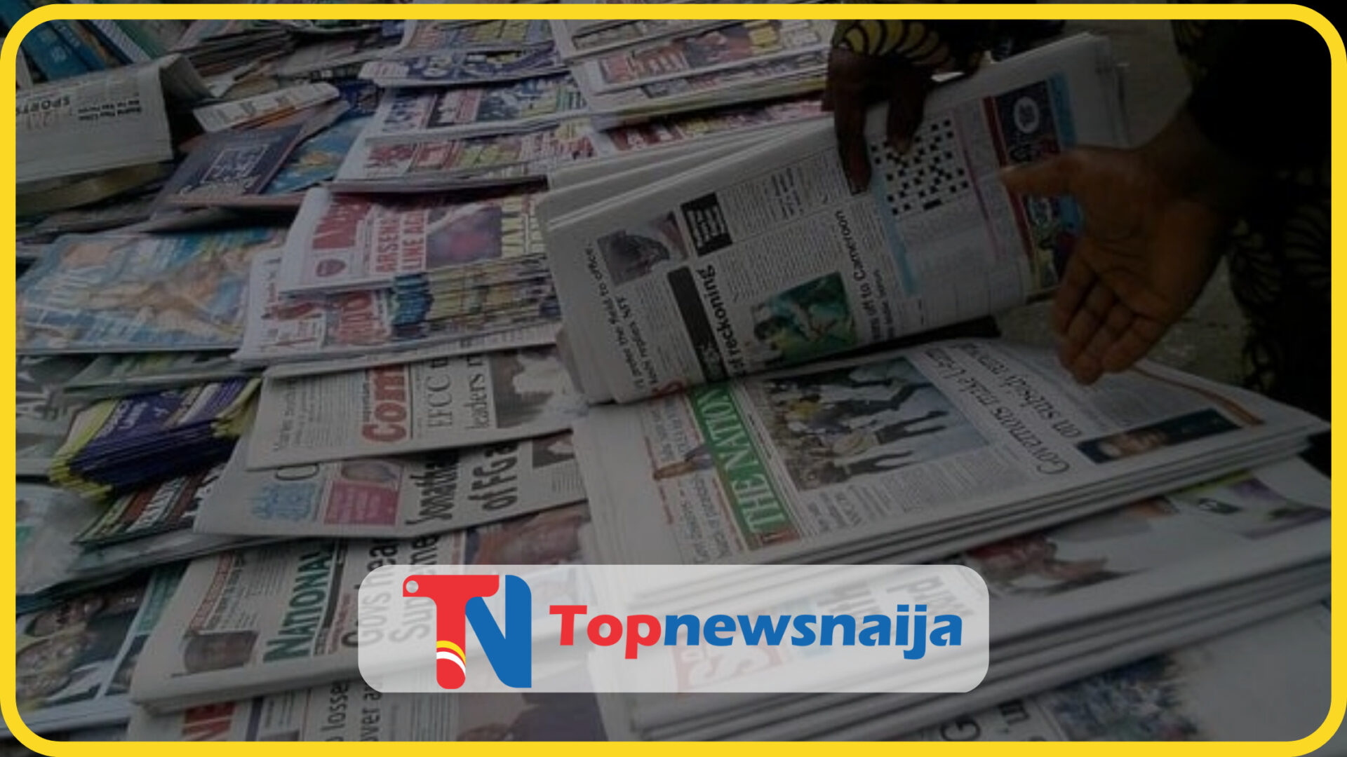 Nigerian Newspapers Daily Front Pages on Topnewsnaija